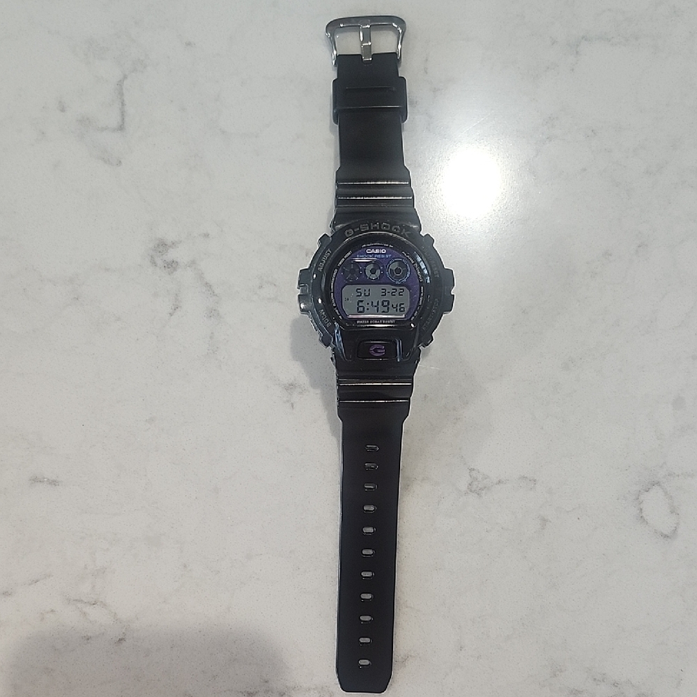 G-Shock Black and Purple Women's Watch